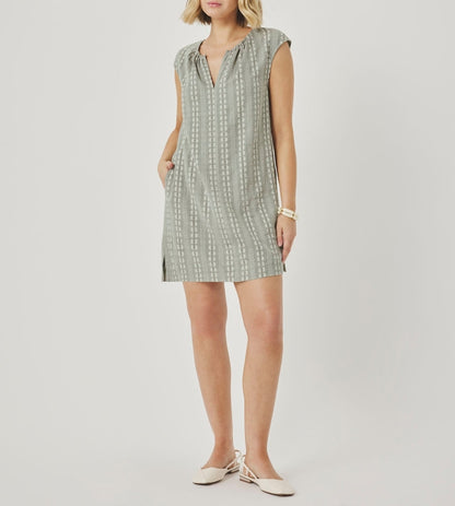 Easy Textured Mini Dress