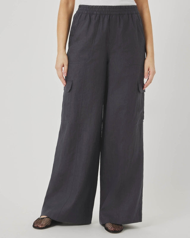 Linen Cargo Pant Pants