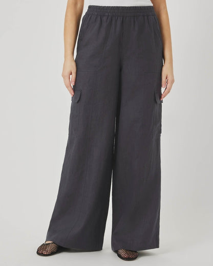 Linen Cargo Pant Pants