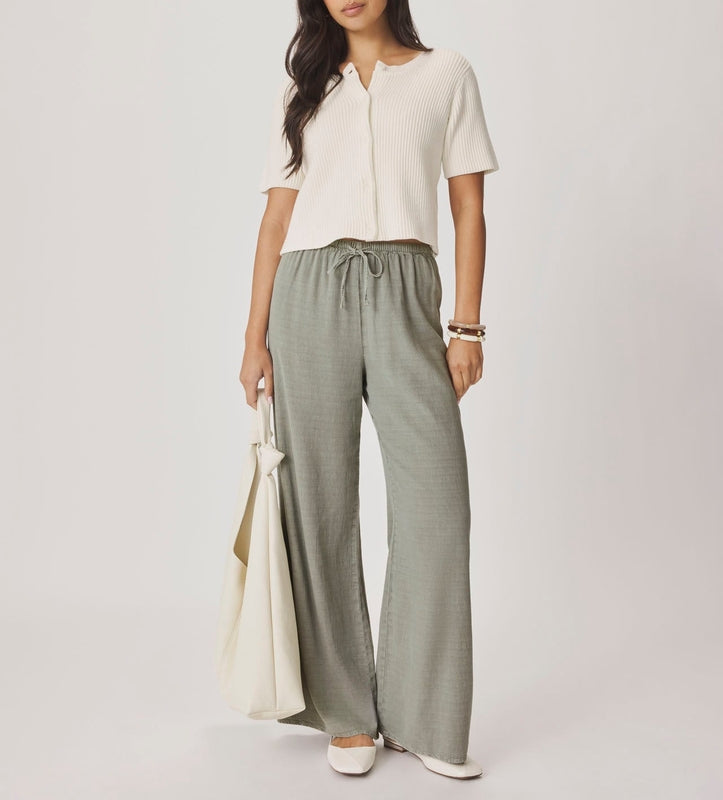 Woven Layered  Pants