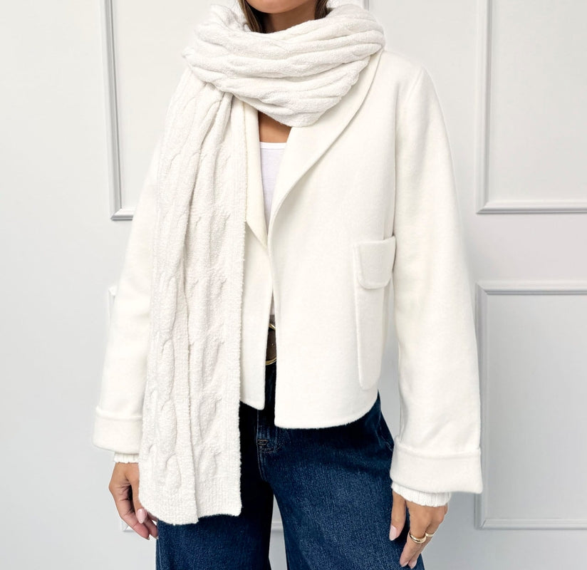 Soft Cable Scarf Accessory