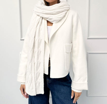 Soft Cable Scarf Accessory