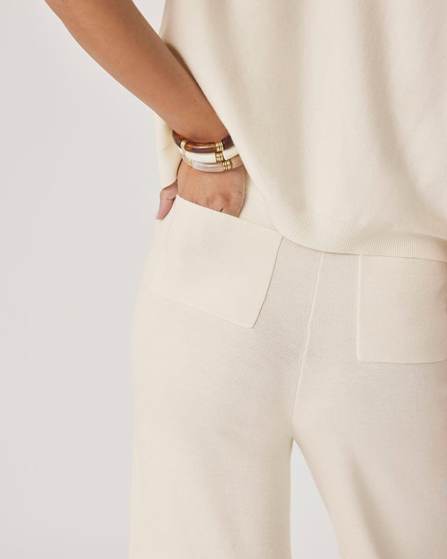Cropped Knit Pant Pants