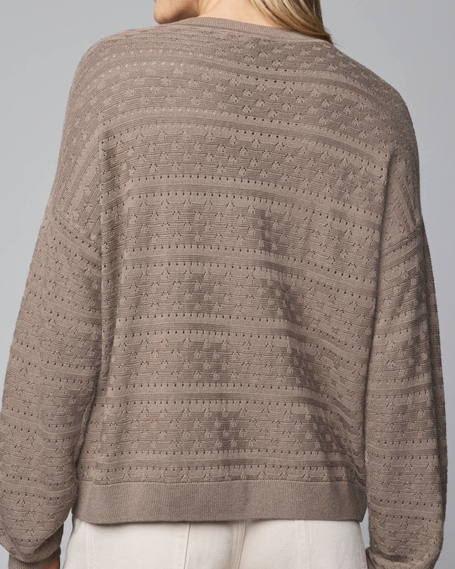 Casual Cashblend Pointelle Sweater
