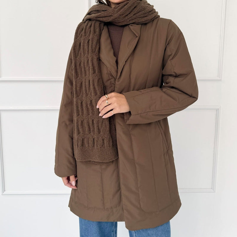 Relaxed Cable Scarf Accessory