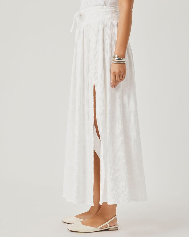 Easy Textured Gauze Skirt