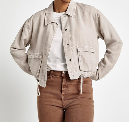 Textured Relaxed Gentle Jacket