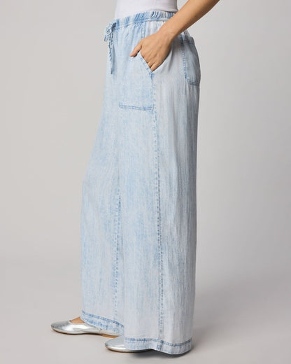 Bleached Indigo Angie Pants