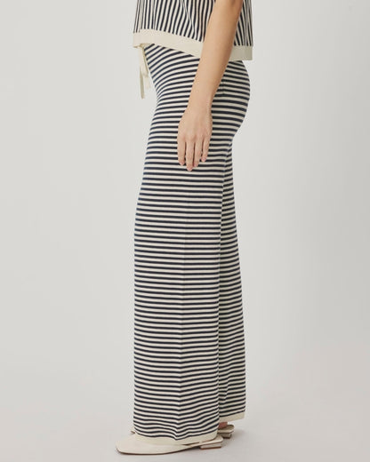Striped Knit  Pants