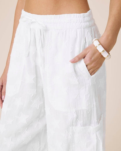 Woven Star Pants