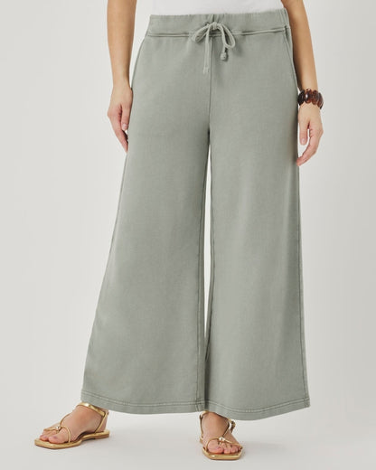 Terry Cropped Pant Jogger Pants