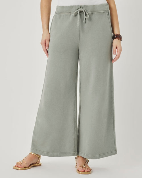Terry Cropped Pant Jogger Pants