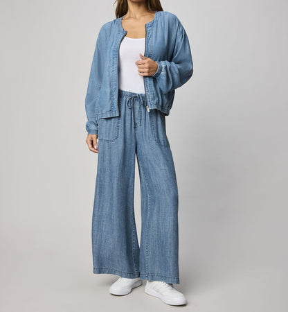 Angie Indigo Palazzo Pants