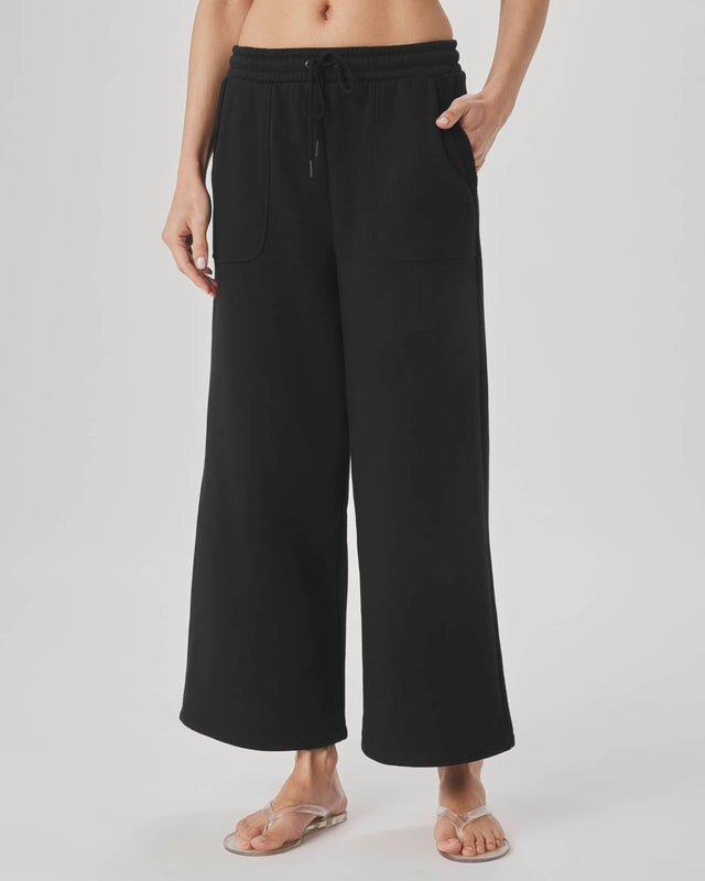 Textured Sweatpant Jogger Pants