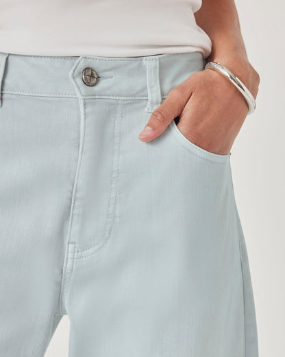 Barrel Leg Denim Pants