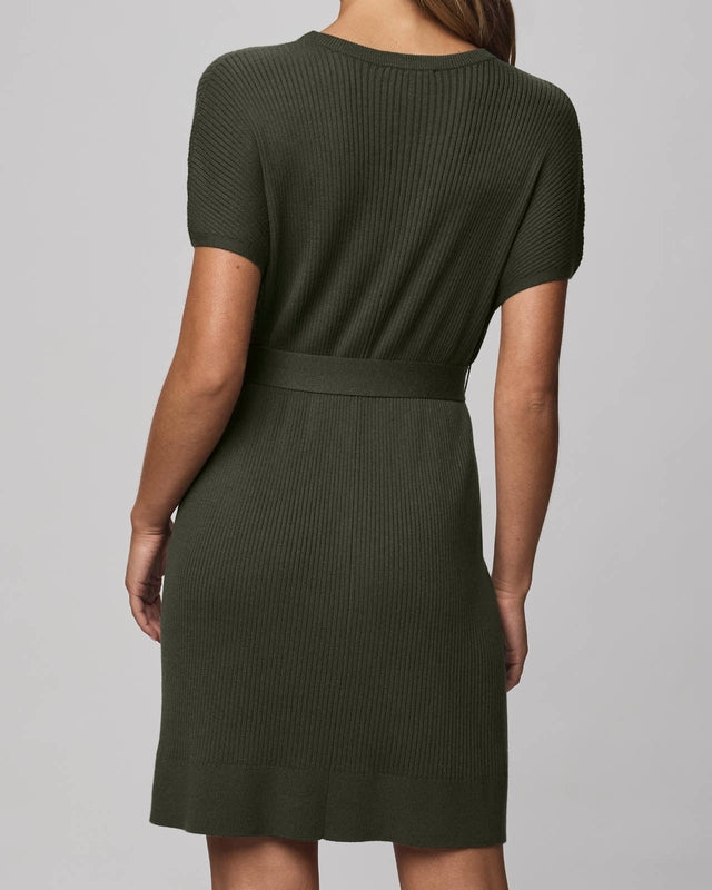 Textured Cashblend Mini Dress