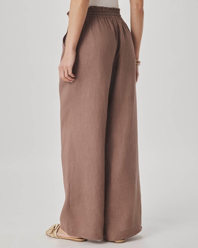Linen Paperbag Pants