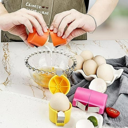 Practical Egg Shell Opener – Clean Crack, No Mess, Works on All Sizes