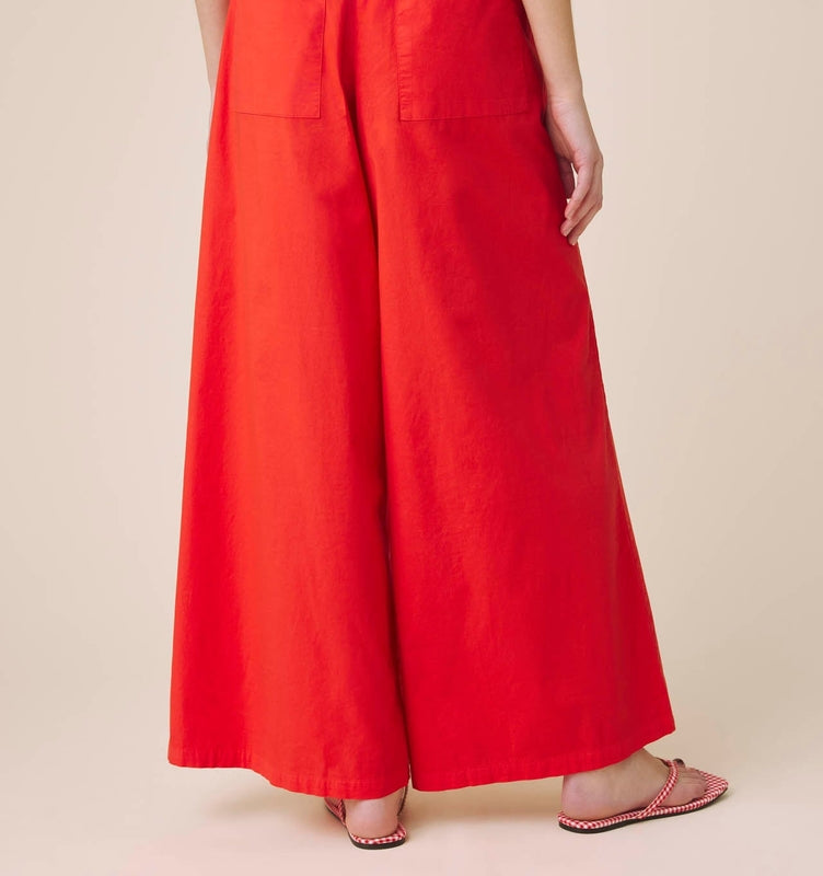 Casual Simple Poplin Pants