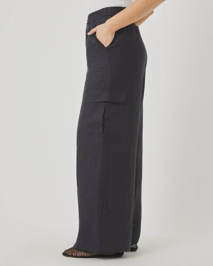 Linen Cargo Pant Pants