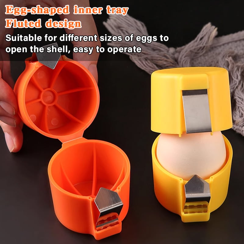 Practical Egg Shell Opener – Clean Crack, No Mess, Works on All Sizes