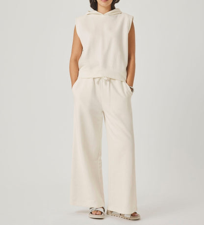 Terry Cropped Pant Jogger Pants