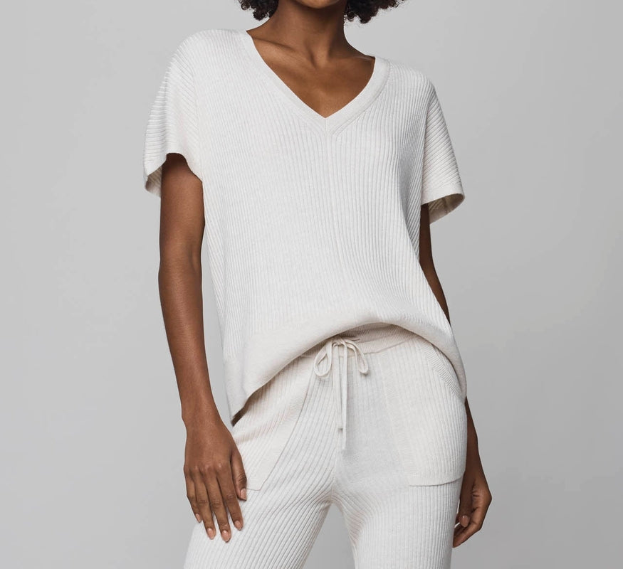 Cashblend Short Sleeve Sweater