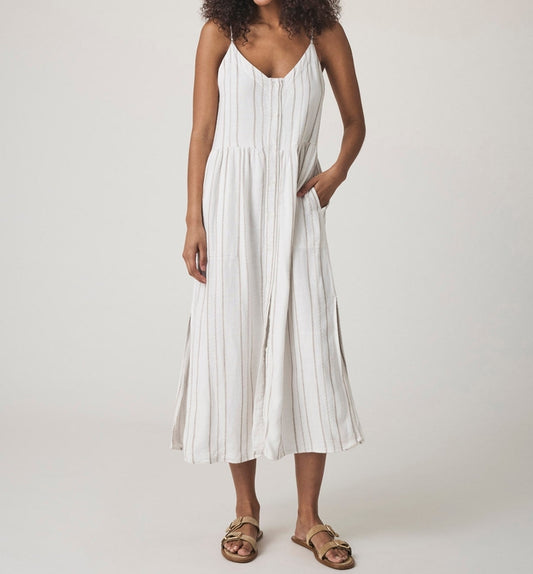 Linen Button Down Dress