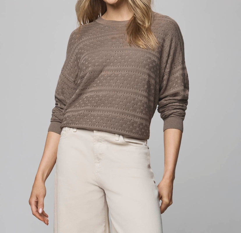 Casual Cashblend Pointelle Sweater