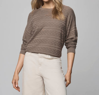 Casual Cashblend Pointelle Sweater