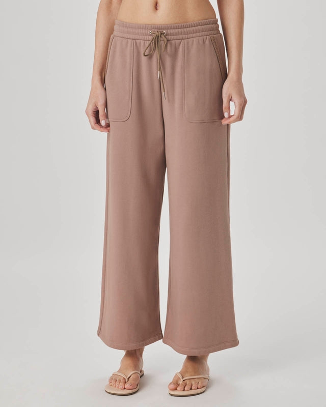 Textured Sweatpant Jogger Pants