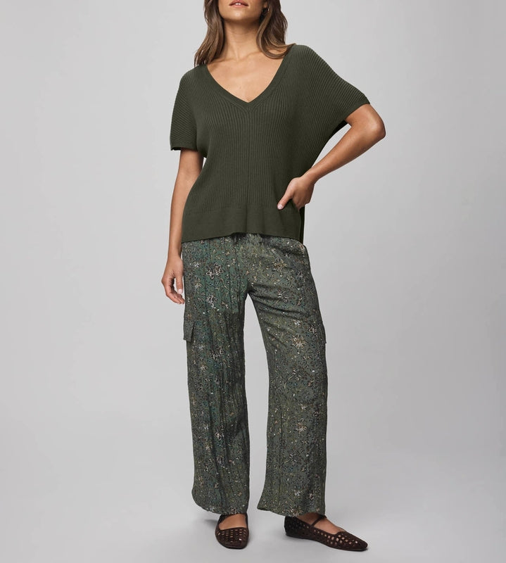 Cashblend Short Sleeve Sweater