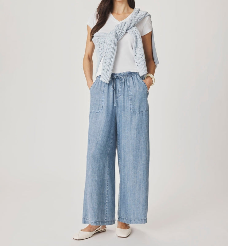 Angie Indigo Palazzo Pants