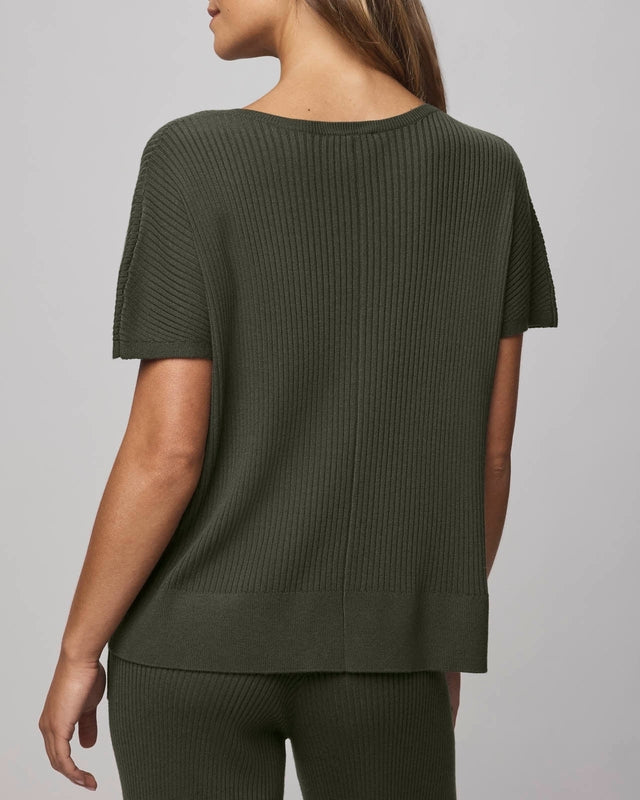 Cashblend Short Sleeve Sweater