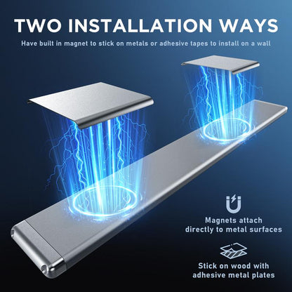 3-Color Lighting Punch-free Smart Sensor Magnetic Rechargeable LED Lights