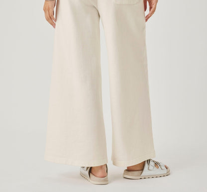 Terry Cropped Pant Jogger Pants