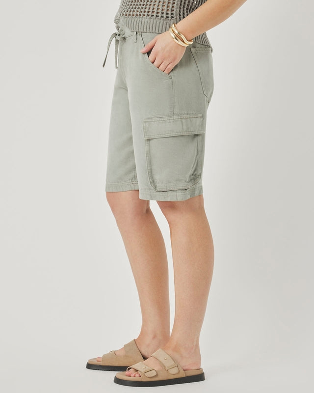 Lounge Denim Cargo Shorts