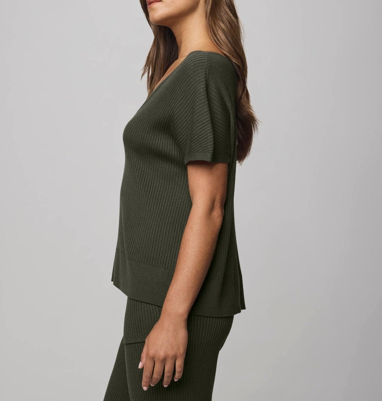 Cashblend Short Sleeve Sweater