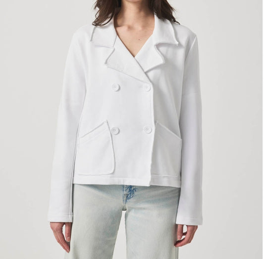 Comfort Terry Blazer Jacket
