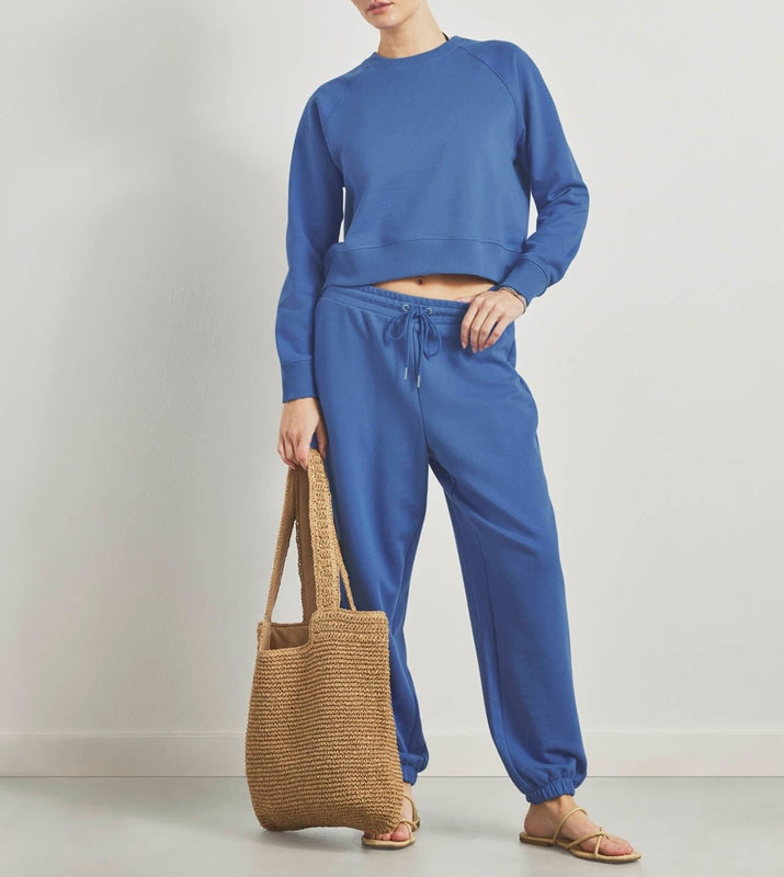 Neat Structured Crewneck Pullover