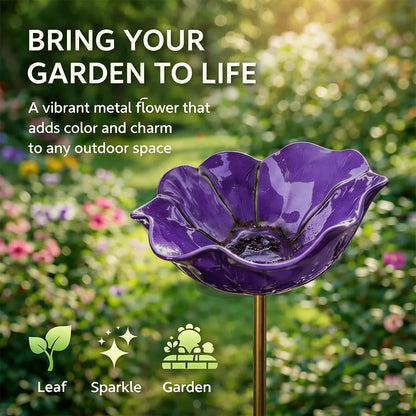 Mother's Day Gifts -- Handmade Metal Flower Garden Stake
