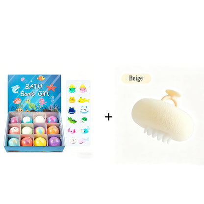 12-Piece Bath Bomb Gift Set for Kids