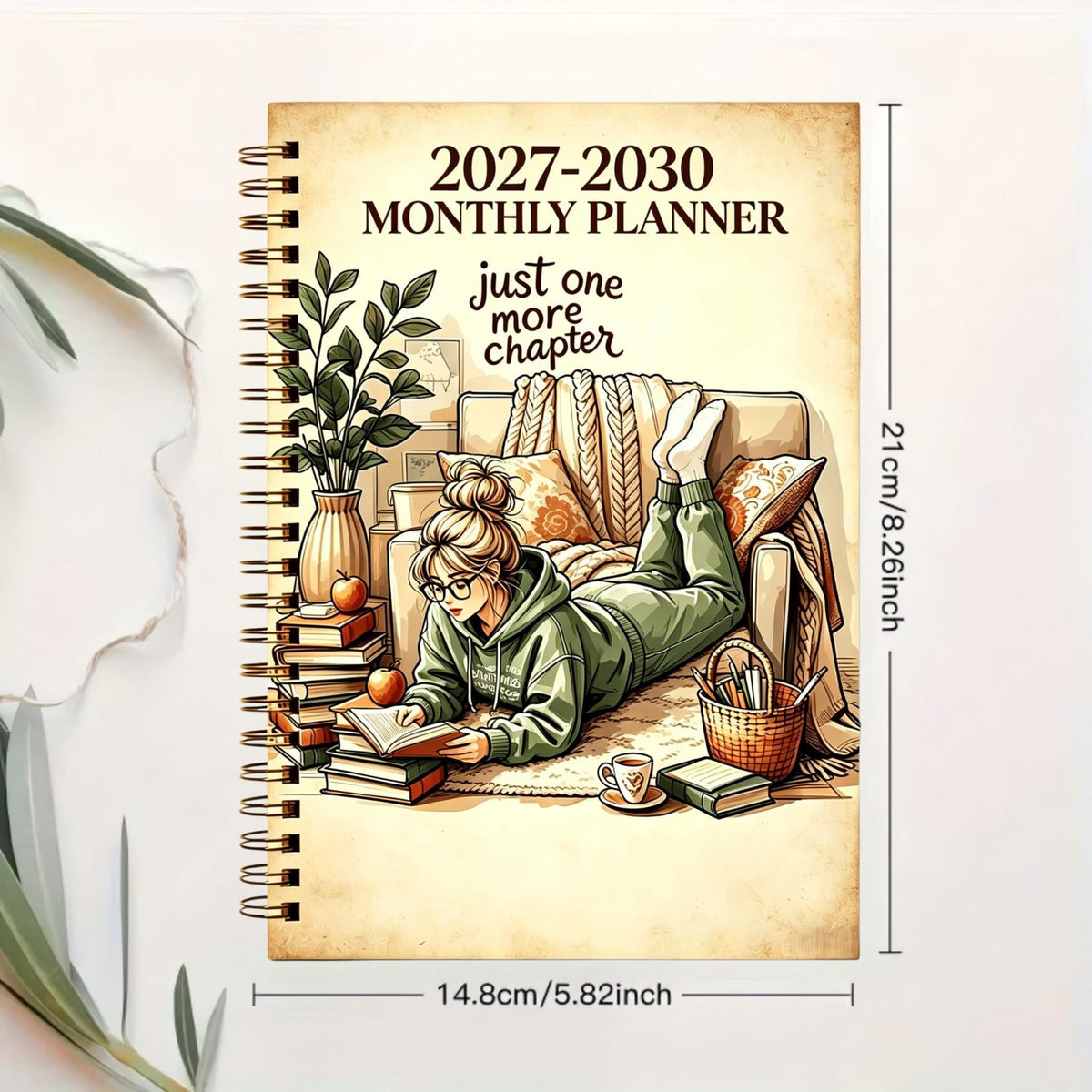 2030 5-Year Planner | Long-Term Monthly Organizer & Goal Planning Log Book for Work, School & Everyday Life