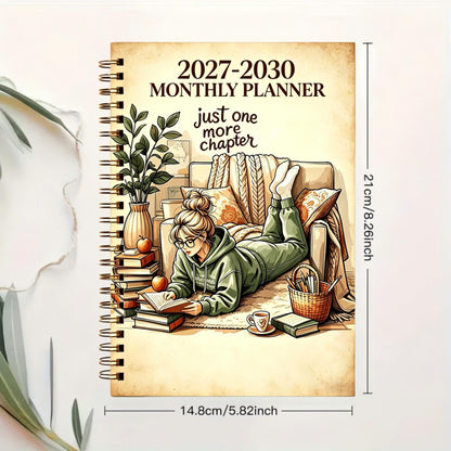 2030 5-Year Planner | Long-Term Monthly Organizer & Goal Planning Log Book for Work, School & Everyday Life