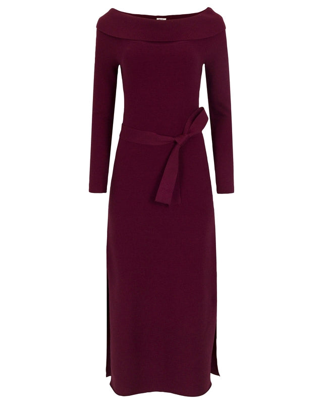 Gentle Shoulder Sweater Dress