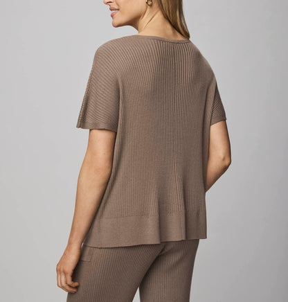 Cashblend Short Sleeve Sweater
