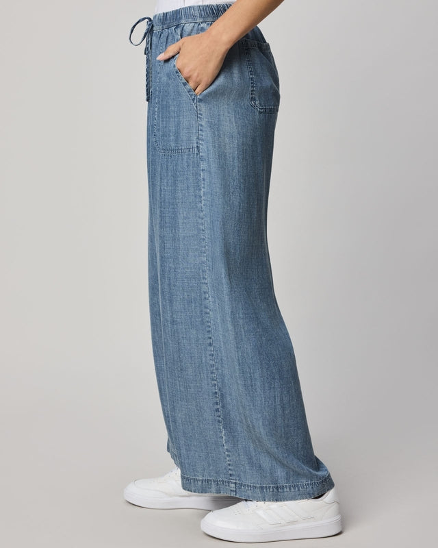 Angie Indigo Palazzo Pants