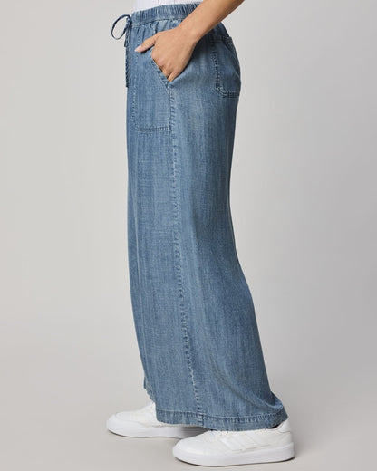 Angie Indigo Palazzo Pants