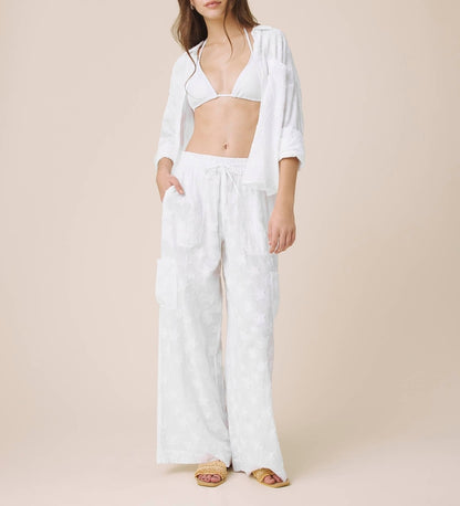 Star Button Down Top