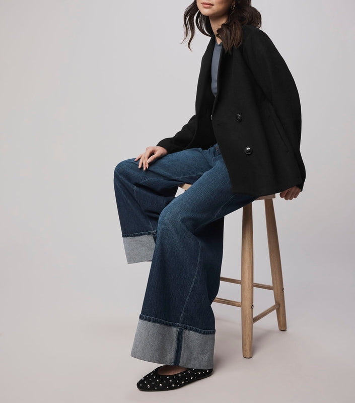 Balanced Cozy Draped Jacket